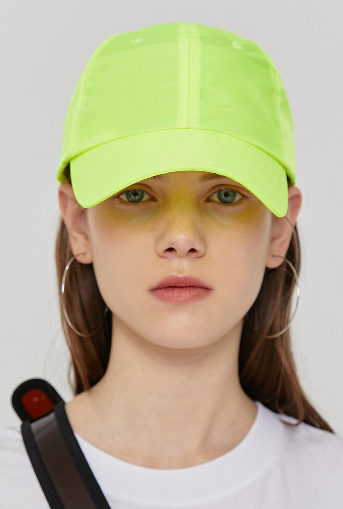 R POINT COLOR BALL CAP_YELLOWISH GREEN